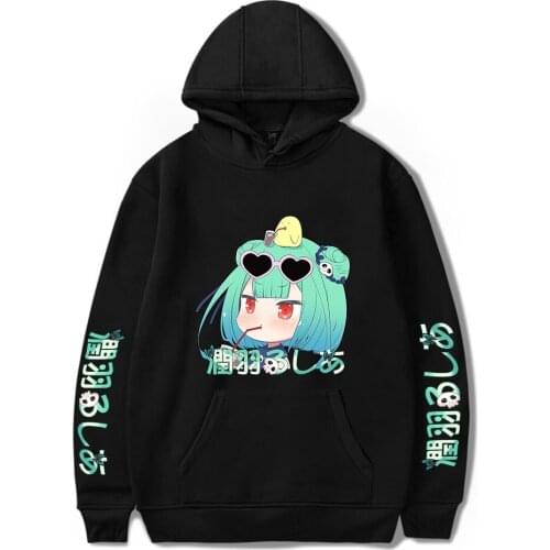 Hot Sale HOLOLIVE VTuber Uruha Rushia Print Hoodie Autumn And Winter Holiday Men/Women Cotton Hooded Novelty Sweet Kids Clothes