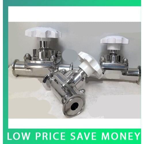 DN38 SS316 Stainless Steel Valve Diaphragm Valve Clamp Type