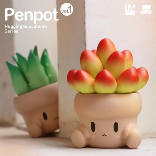 POP Pen Pot Series Blind Box Set Doll Action Figure Mini Figurine Cute Toys Lucky Gift for Girl Christmas Birthday Party