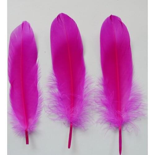 Wholesale 1000Pcs Rose Natural Plume Goose Feathers For DIY Crafts Christmas Cosplay Hat Clothing Shoes Accessories Decoration