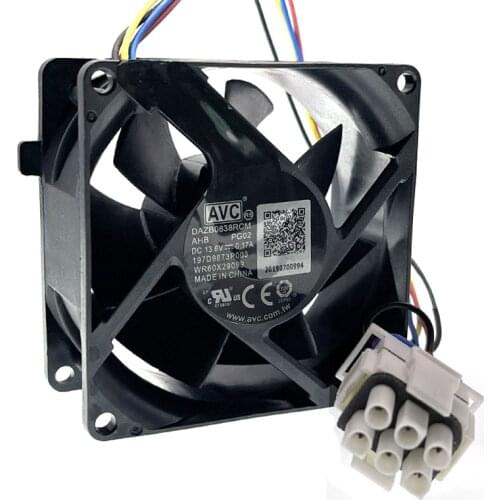 Original For AVC 8038 13.6V 0.17A DAZB0838RCM-PG02 DAZB0838RCM Full Waterproof Humidifier Refrigerator Ventilation Fan WR60X2909