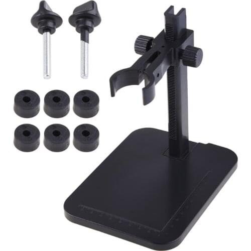 R9JC Universal Adjustable Professional Base Stand Holder Digital USB Electronic Microscope Holder Stand