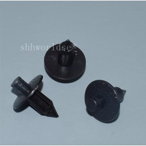 Shhworldse 100PCS Free Shipping Push-Type Retainer For Nissan:80999-05N07;For Toyota:90467-07043 Auto Plastic Fastener Car Clips