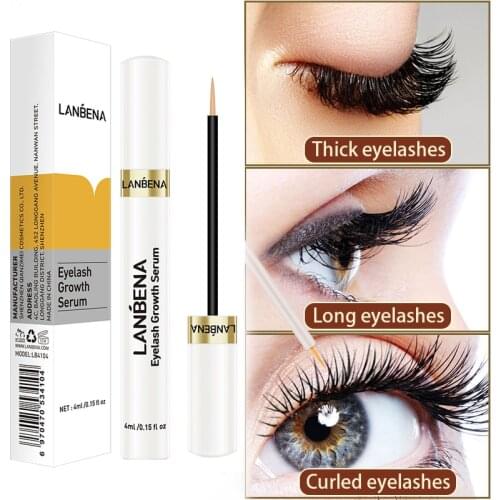ALIVER Eyelash Growth Serum Lash Lift Grows Thick Treatment Lash Eyelash Enhancer Moisturizing Eyelash Nourishing Essence Care