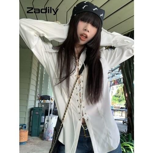 Zadily Openwork Blouses