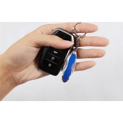 1pc Resin Anti-static Keychain Portable Remove Static Electricity Key Rings for Cars