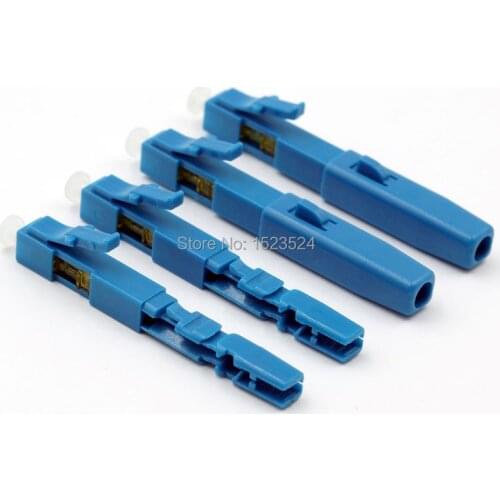 Free Shipping 10pcs/lots FTTH fiber optic cable LC Quick Connector LC/UPC Fast Connector