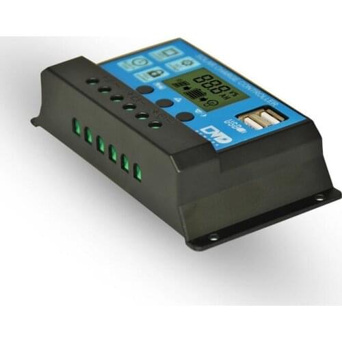 10A 20A 30A automatically Smart Solar Charge Controller 12V 24V Automatic Solar Battery Panel Controller Universal