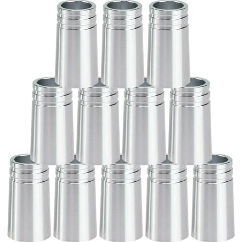 12Pcs/Pack Golf Ferrules .370 Aluminum for Irons Shafts Golf Club Accessories