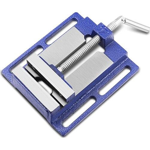 2.5 3 Inch Woodworking bench drill pliers Cast iron American flat-nose pliers Small milling machine Table Vise Precision,F20022