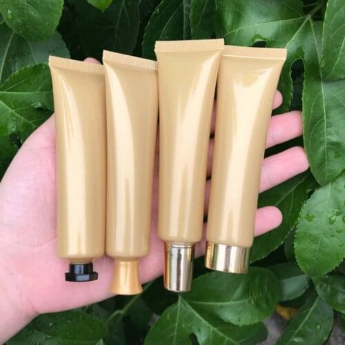 300pcs 40g 40ml High Class Empty Gold Eye Cream Storage Tube, Cosmetic Soft Hose Containers,Squeeze Skin Care Cream Soft Tube