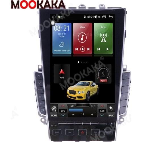 Tesla 12.1“ Vertical Screen Android 10.0 Car Multimedia Player GPS Navi For Infiniti Q50 Q50L 2015 - 2018 WIFI CarPlay Stereo