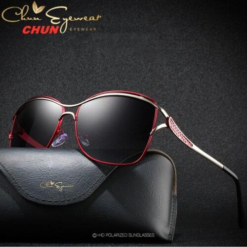 Женские солнцезащитные очки авиаторы CHUN EYEWEAR China At AliExpress