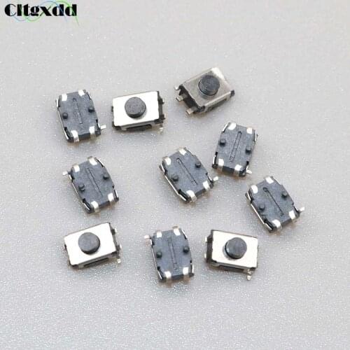 Cltgxdd 10PCS 3.5*4.7*2.9 MM Power Volume Switch For Tablet PC MP3 MP4 MP5 MID GPS Turtle Push Button Switch 3.5*5*3mm SMD 5Pin