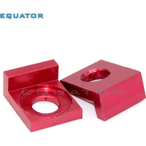 CNC Aluminum 15mm 12mm Chain Adjuster Block Tensioner 110 125cc PIT Quad Trail Dirt Bike ATV Dirt pit bike Motocross