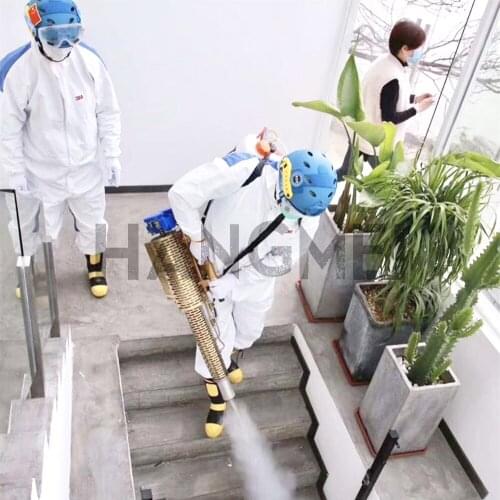 13L water mist long distance farm garden sanitize dynalysor spray gasoline sprayer