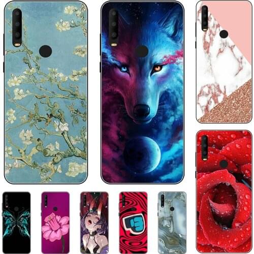 For Alcatel 3X 2019 5048U 5048Y Case 6.52" Luxury TPU Silicone Cases for Alcatel 3 X 3X 2019 2020 Phone Back Cover