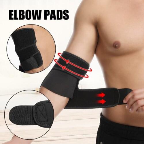 Hot Elbow Support Adjustable Tennis Breathable Compression Straps Light Breathable for Golfers Tendonitis