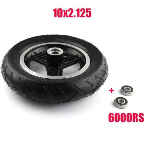 Good quality 10x2.125 tire and aluminum alloy wheel hub are suitable for electric scooter balancing car