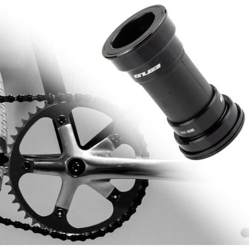 GUB DUB BB86/92 Press-Fit Bicycle Bottom Bracket Double O-ring Aluminum Alloy Integrated Crankset Bottom Bracket Bike Parts