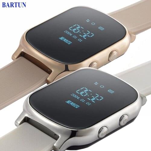 2019 Hot Sale T58 Smart Activity Tracker GSM Monitor Watch Locator For Elder And Children Real Time SOS Geo-Fence Alarm Tracking