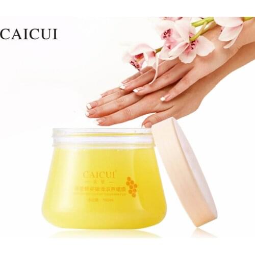 180ML Paraffin Bath for Hands and Feet Honey Paraffin Wax Exfoliating Foot Mask Hand Cream Hand Foot Wax Foot Peeling Whitening