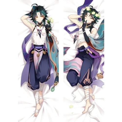 MMF Genshin Impact Vigilant Yaksha Xiao anime Dakimakura pillow cover body pillowcase