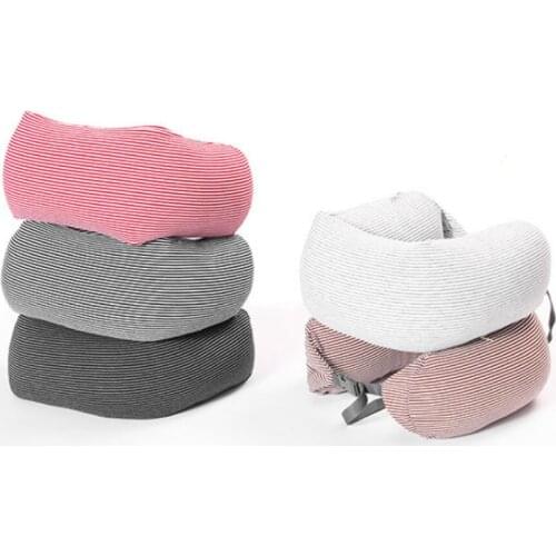 Multifunctional U-shaped Pillow Foam Particles Travel Pillow Neck Pillow Office Nap Pillow Airplane Pillow Sleeping Pillow