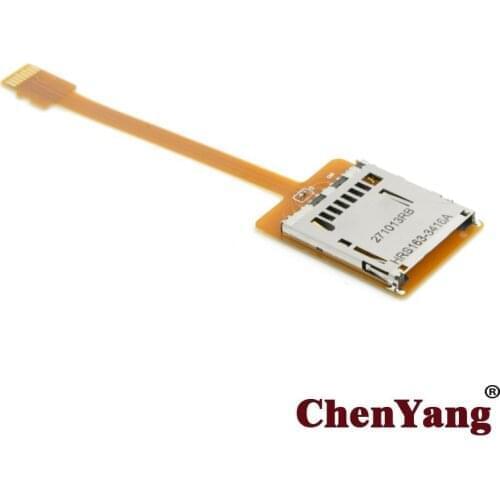 Micro SD TF Memory Card Kit Male to SD Female Extension Soft Flat FPC Cable Extender 10cm