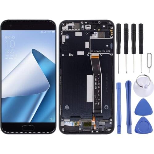 LCD Screen and Digitizer Full Assembly with Frame for Asus ZenFone 4 ZE554KL Z01KDA Z01KD Z01KS