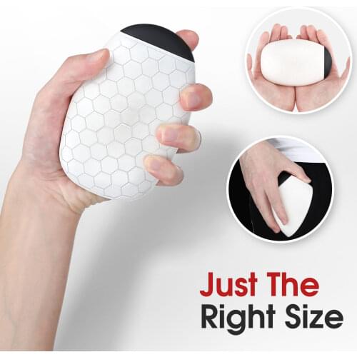 3 in 1 Electric Mini Hand Warmer USB Rechargeable Pocket Hand Warmers Double Sided Quick Heating Portable Mini Warmer for Winter