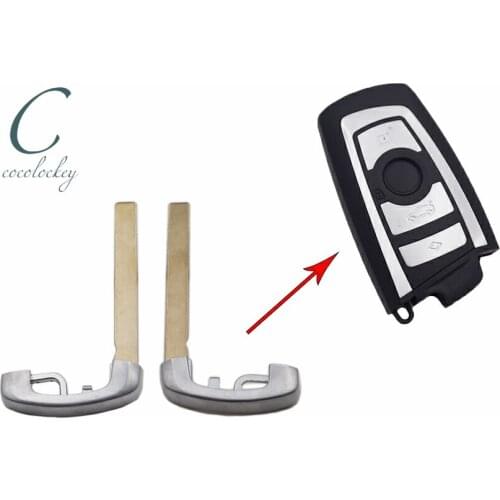 Car Insert Emergency Key Blade for bm 7 series smart keyless entry remote