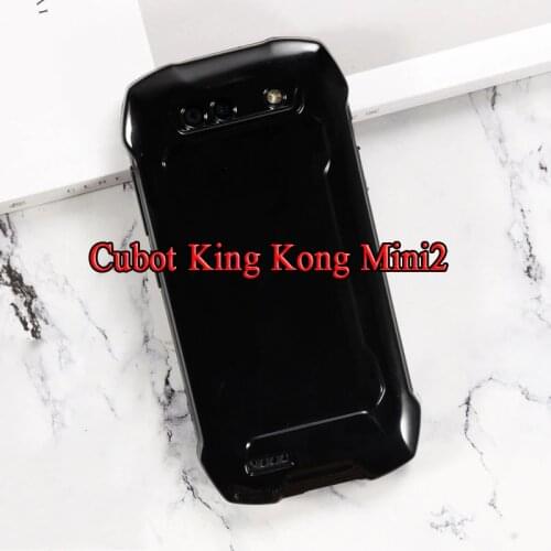 Back Cover For Cubot King Kong Mini2 Case Phone Protective Shell Cubot Mini 2 Funda Transparent Black Shockproof Silicone Capas