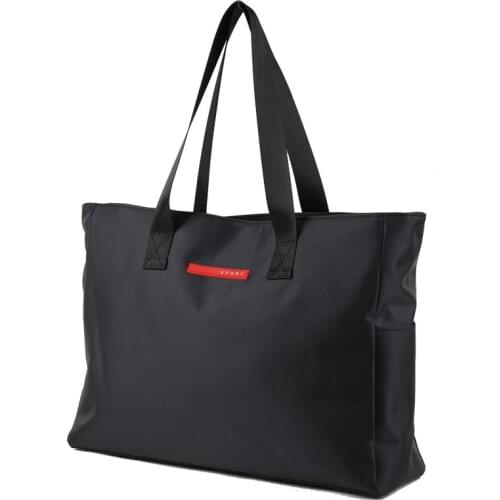 Black Large Travel Bags Waterproof Oxford Big Duffel Bag Men Business Travel Bag Portable Laptop Tote Organizer Weekend Bag 2019