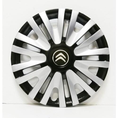 Citroen 14-inch Steel Wheel Cover Set 4 Piece Shatterproof Looking 9 aralk20