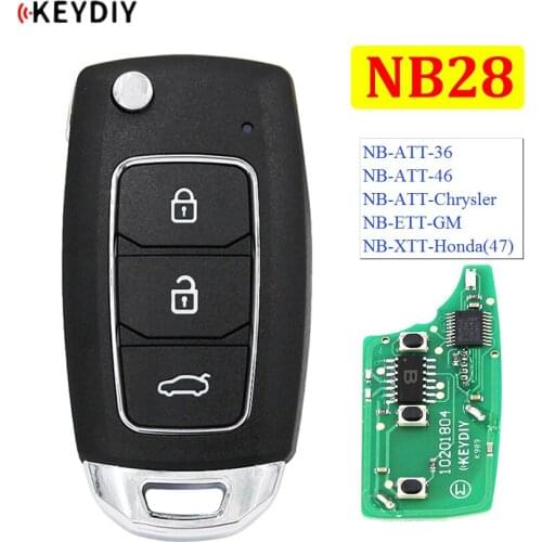 KEYDIY 3 Button Multi-functional Remote Control NB28 NB Series Universal for KD900 URG200 KD-X2 all functions in one