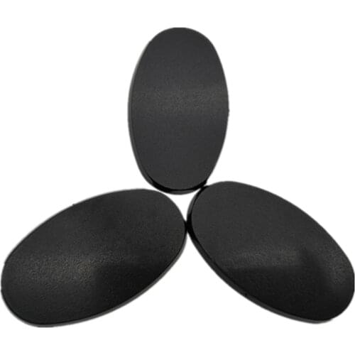 Lot Of 3PCS 75x42mm Oval Bases For Miniature Wargames Table Games