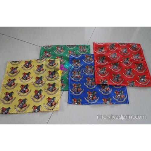 Custom Print 100% Polyester 68X68CM (27X27inches) Bandana / kerchief / Headbands / Bandanna / Handkerchief (MOQ: 20pcs)