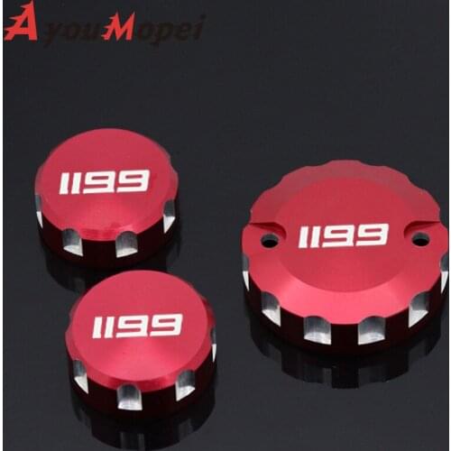Front Brake Clutch Rear Brakes Cylinder Fluid Reservoir Cover Cap For DUCATI 1199panigale S/R 1199 Panigale Superleggera