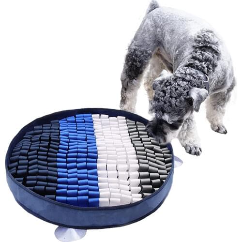 Pet Snuffle Mat for Dogs Training Feeding Pad Interactive Dog Toys Treat Dispenser Indoor Outdoor Sniffing Mat Stress Relief