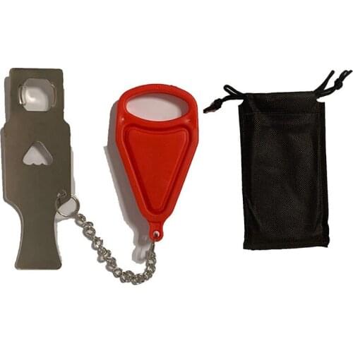 Portable Safety Door Buckle Lock Childproof Door Lock Anti-Theft Self-Defense Door Lock