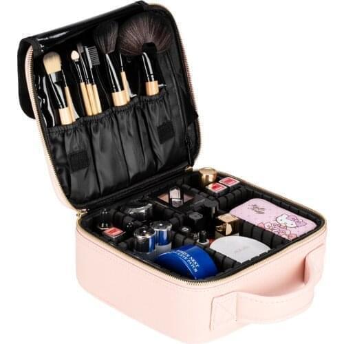 Professional high volume light multi-storey Oxford Cloth travel portable cosmetic bag [US-W] 190813215