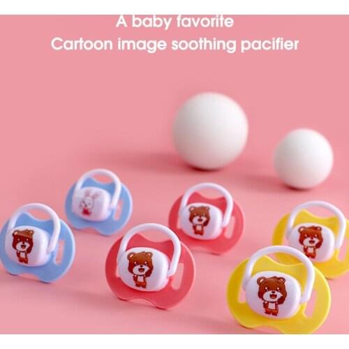 Silicone Pacifiers For Babies Two Outfits Baby Teat Appease Pacifier Teether For Teeth For Newborn Baby Nibbler Pacifier