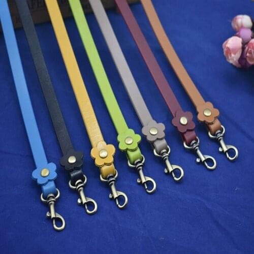 Handbag Shoulder Bag Handle Plum With Green Clasp Premium Leather Bags Strap Womens DIY Bag Accessories KZ0017