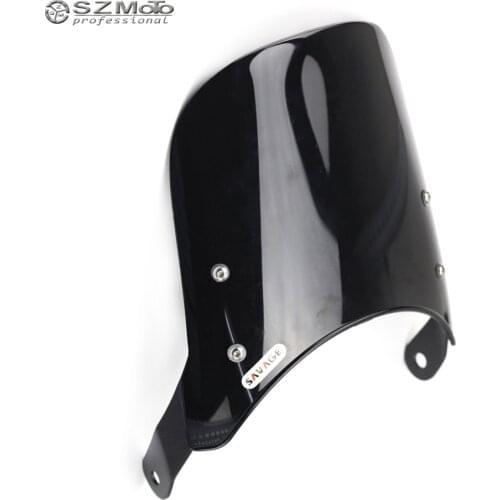 Windshield Windscreen For YAMAHA SR400 SR500 SRV250 SRX400 SRX600 SR 400 500 Motorcycle Accessories Pare-brise Wind Deflectors
