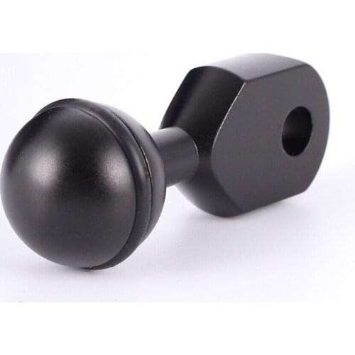 2.67" Aluminum 1" Ball YS Head Adapter Arm Connector for Underwater Light System