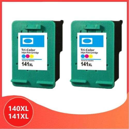 2 Color Replacement for HP 140XL 141XL ink cartridge for HP140 5363 D4263 6413 J5783 C4283 C4343 C5283 D5363 printer