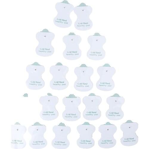 20pcs Healthy Massage Tens Electrode Pad For Electric Therapeutic Muscle Stimulator Acupuncture Apparatus Adhesive Therapy