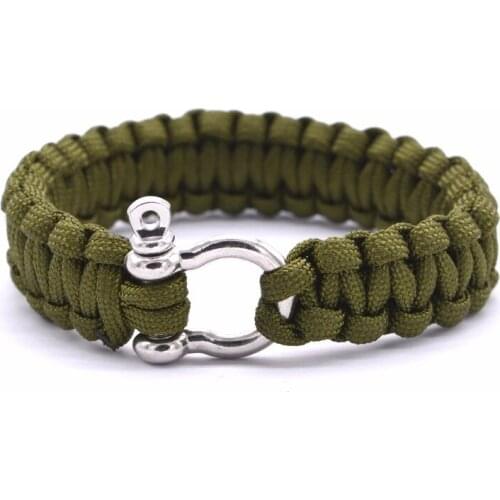 2016 new popular army mens bracelet outdoor sports life fly Bracelet mens casual sports friendship bracelet gift