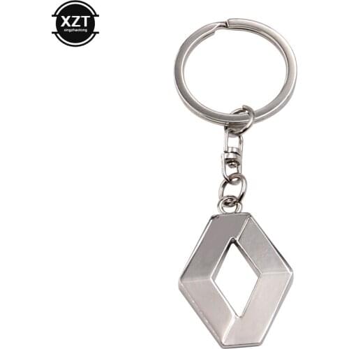 3D Metal Car Keychain for Renault 1Pc Fashion Brand New Auto Supplies Emblem Keychain Reynolds Car Accessories Key Chain